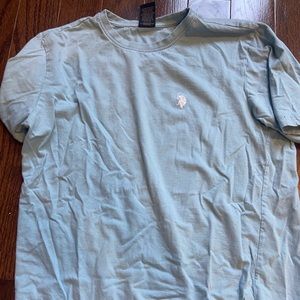 💓 2 for $15💓 US POLO baby blue T-shirt